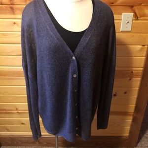 Navy Lighweight Cardigan